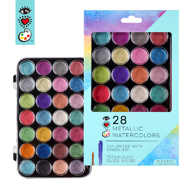 I Heart Art Gel Pen & Sticker Set - Rossdale