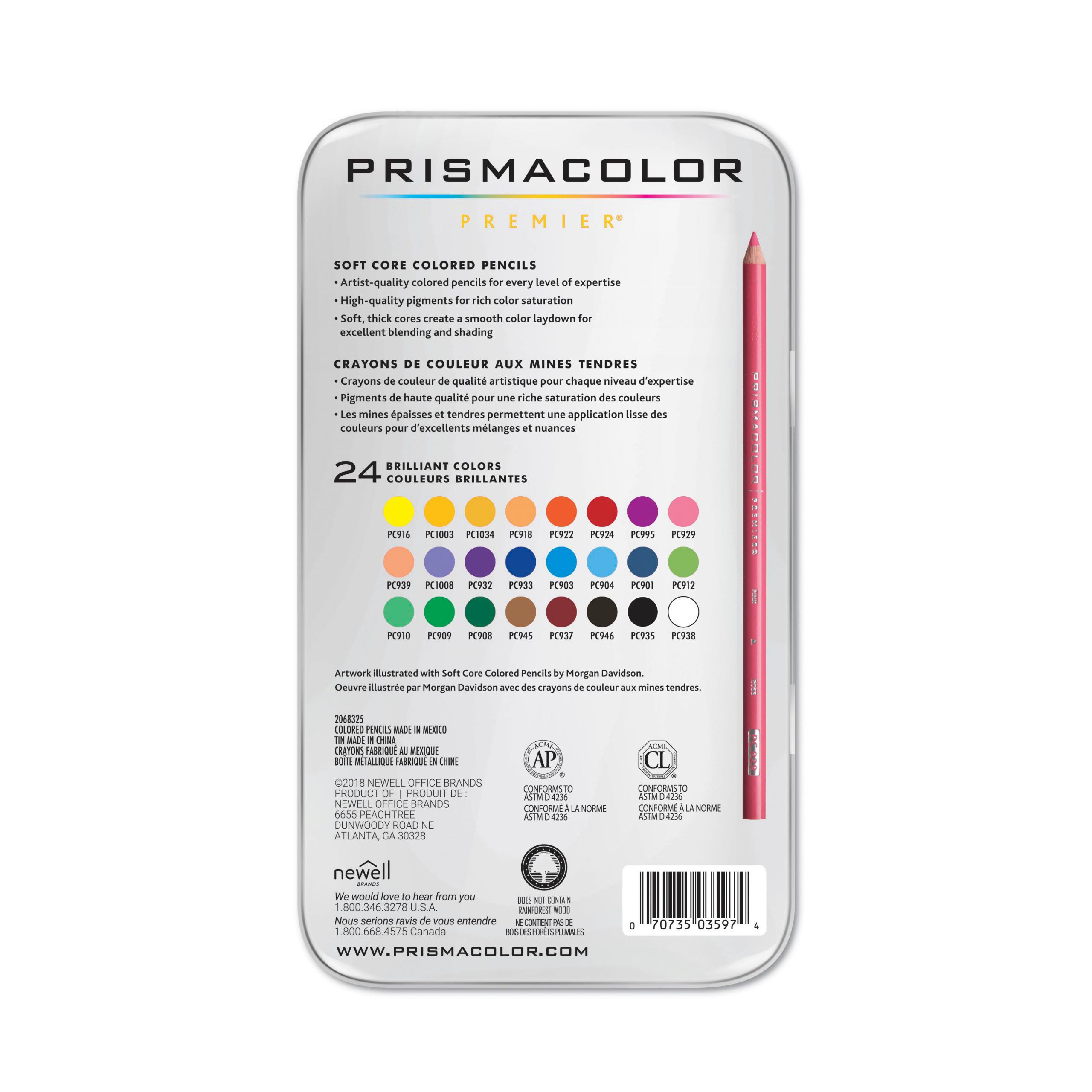 Prismacolor Premier Pencils – Set of 24 - Rossdale