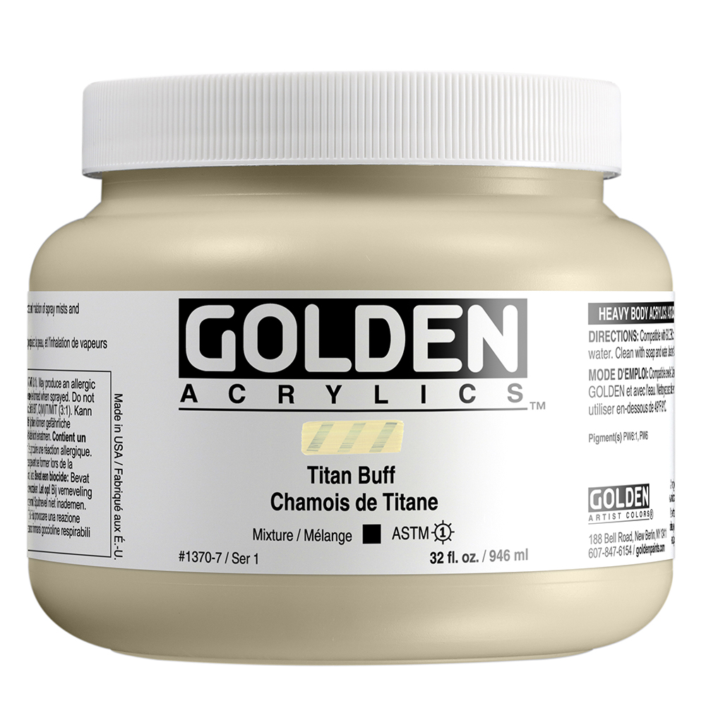 GOLDEN Heavy Body Acrylics - 32 fl. oz. / 946 ml