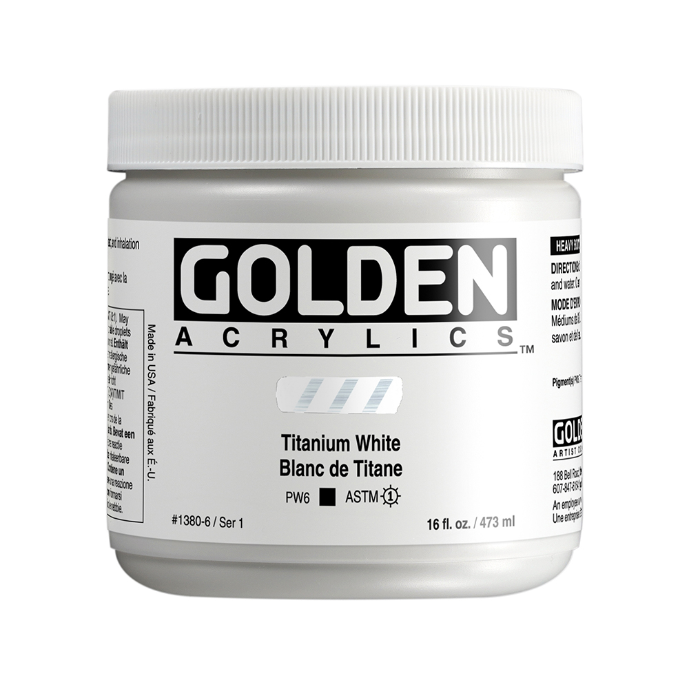 GOLDEN Heavy Body Acrylics - 16 fl. oz. / 473 ml