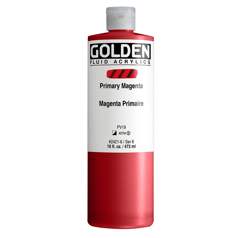 GOLDEN Fluid Acrylics - 16 fl. oz. / 437 ml