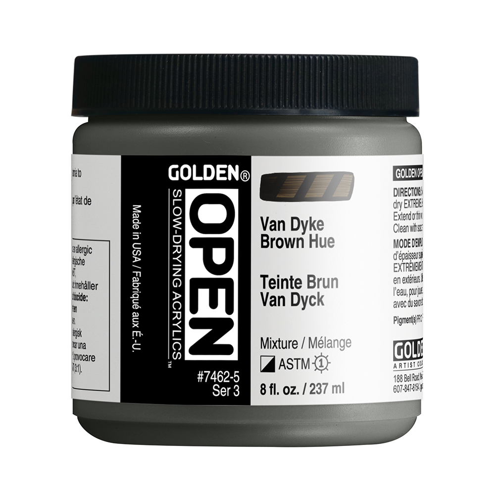 GOLDEN OPEN Acrylics - 8 fl. oz. / 237 ml