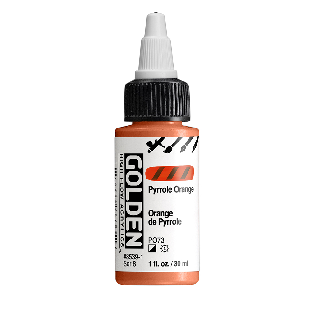 GOLDEN High Flow Acrylics - 1 fl. oz. / 30 ml