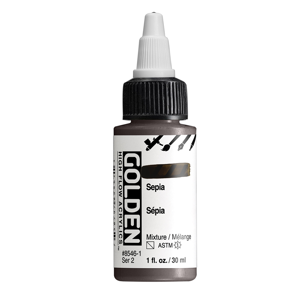 GOLDEN High Flow Acrylics - 1 fl. oz. / 30 ml